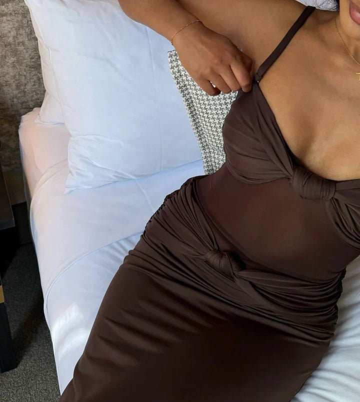 Zola | Detachable Straps Maxi Dress