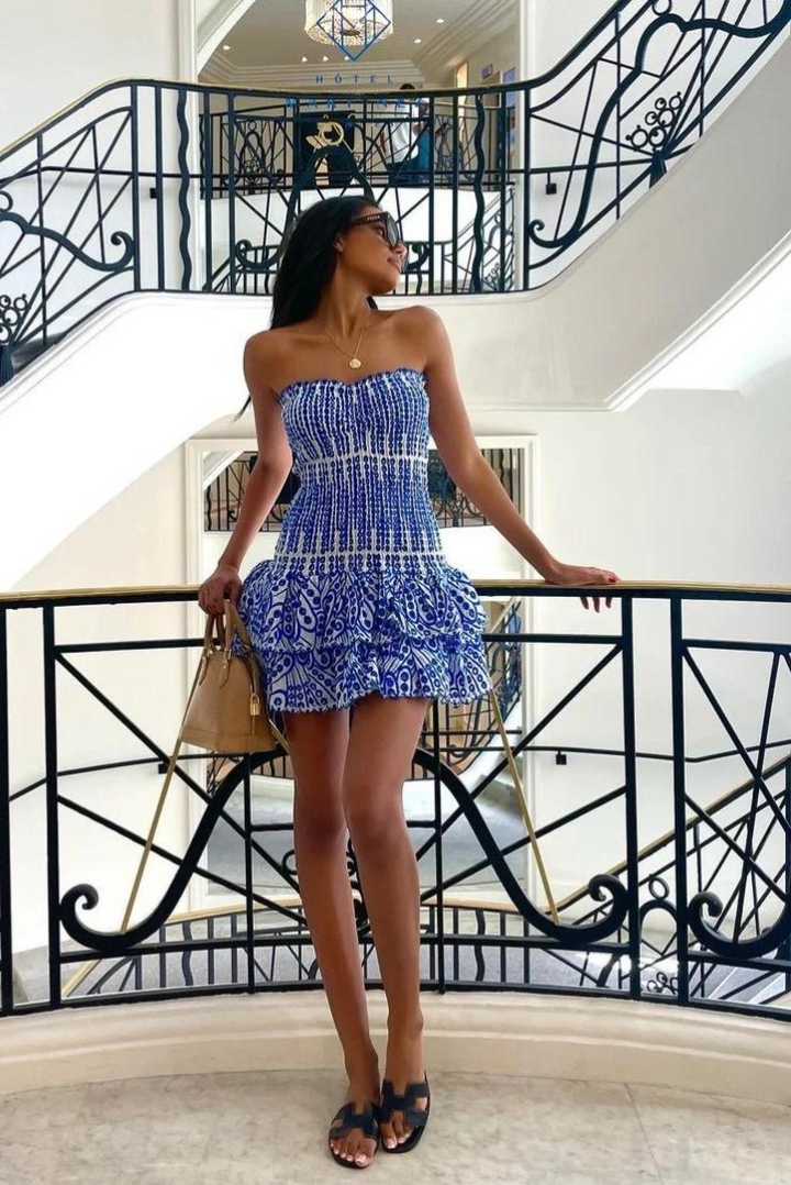 Cerys | Ruffle Mini Dress