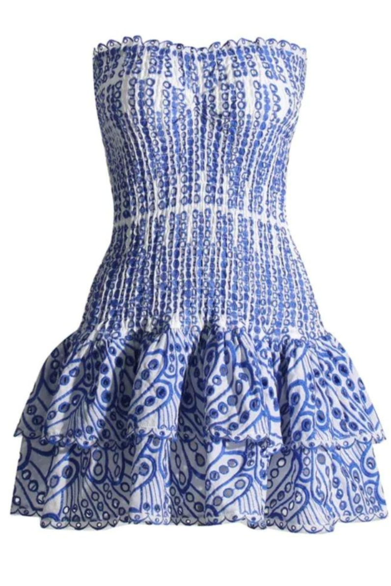 Cerys | Ruffle Mini Dress