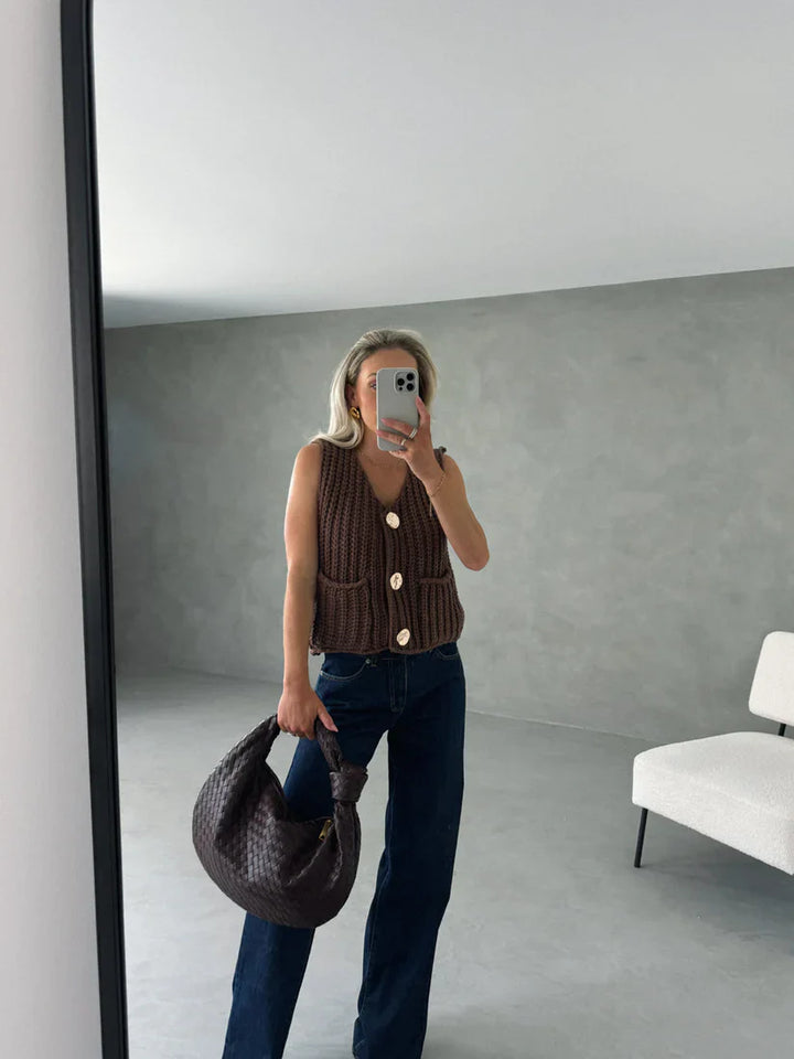 Kayla | Ribbed Knitted Top