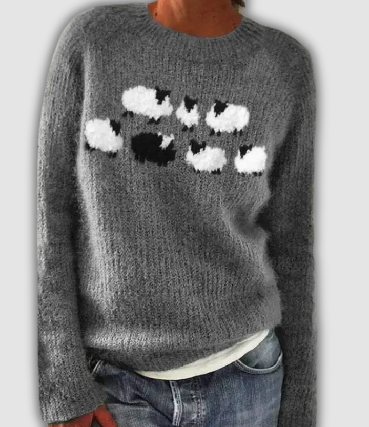 Amaris™ - Comfortable Retro Sweater