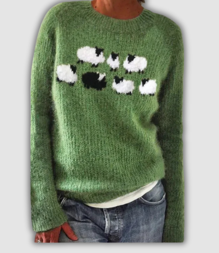 Amaris™ - Comfortable Retro Sweater