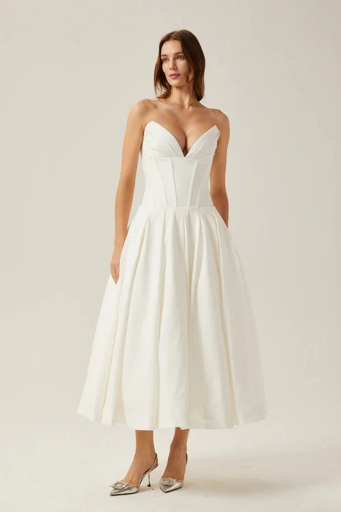 Lorelei | Corset Midi Dress