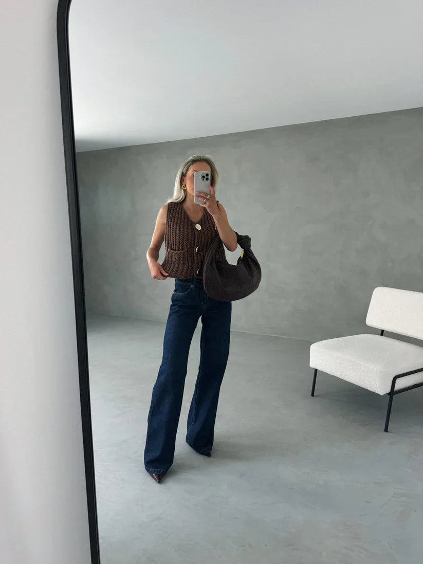 Kayla | Ribbed Knitted Top