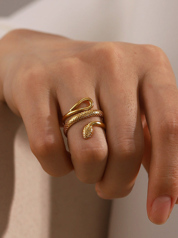 Aubrey | Adjustable Snake Ring