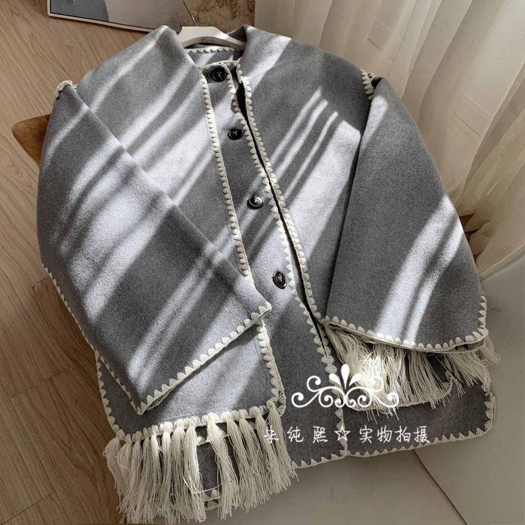 Lydia | Scarf Jacket