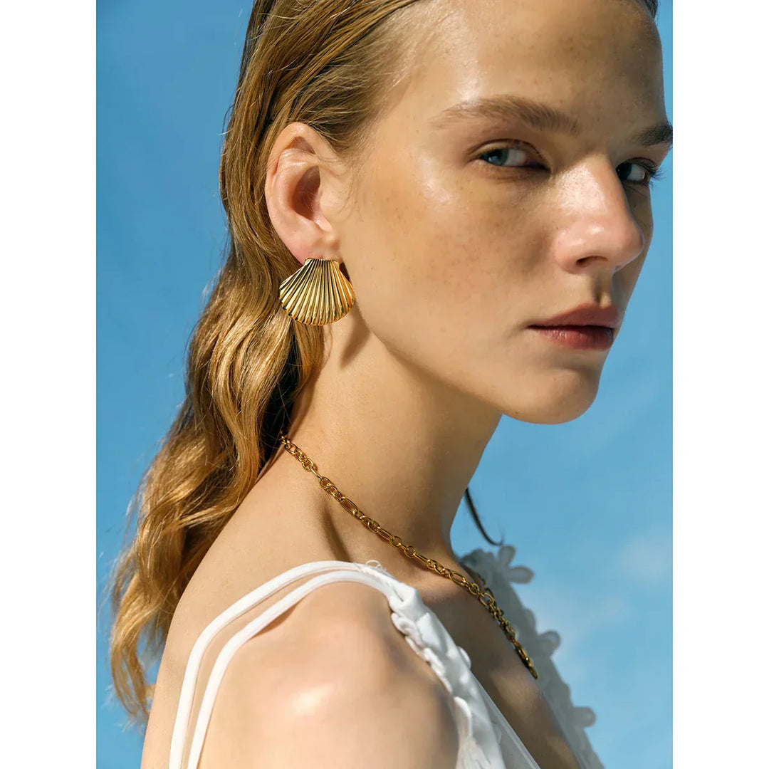 Louisa | Seashell Earrings