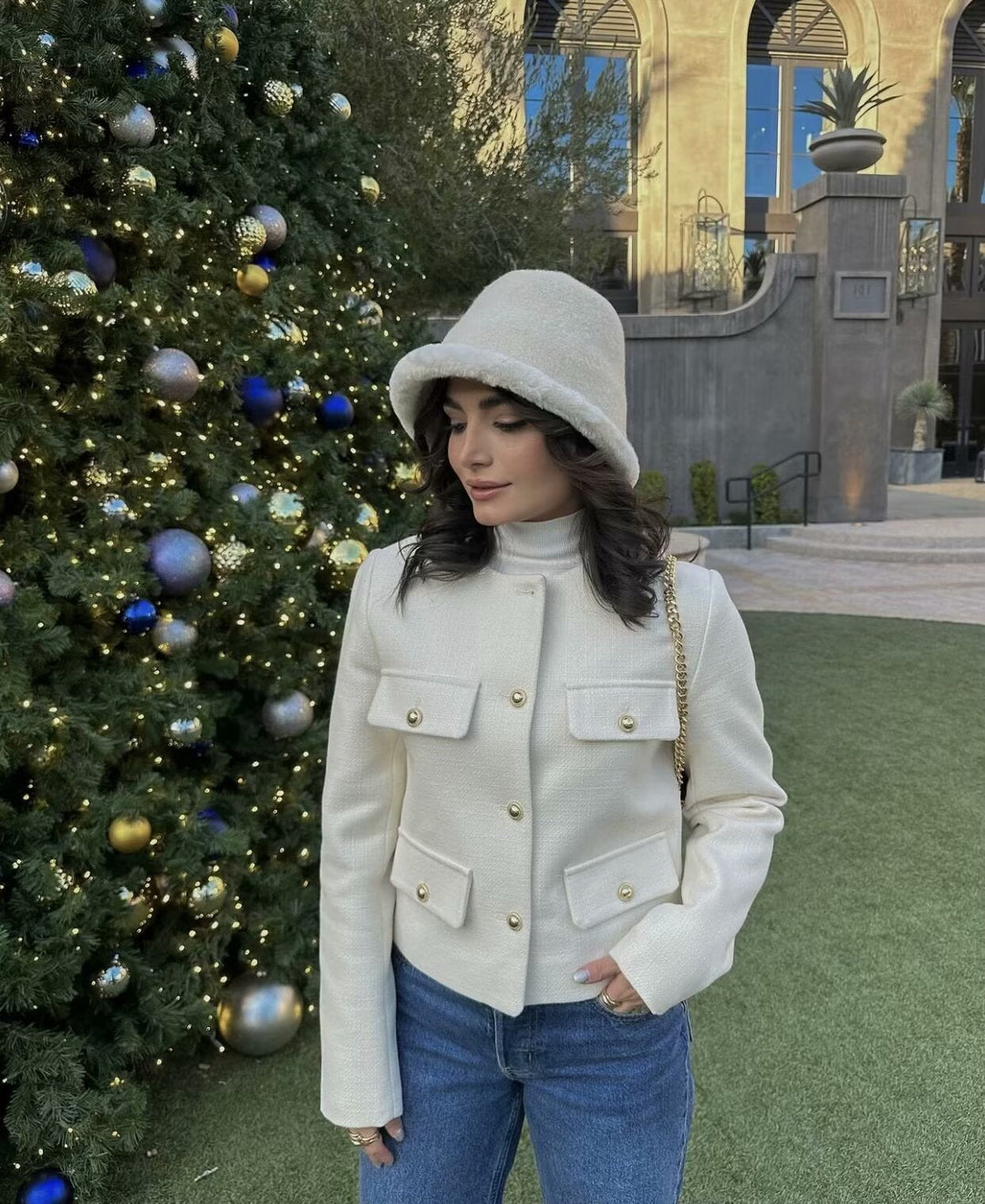 Megan | Vintage Cropped Jacket