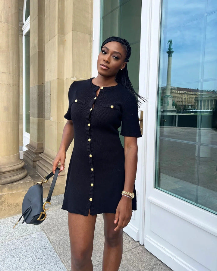 Holly | Knitted Mini Dress