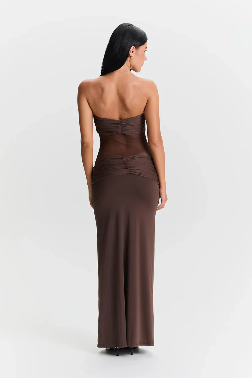 Zola | Detachable Straps Maxi Dress