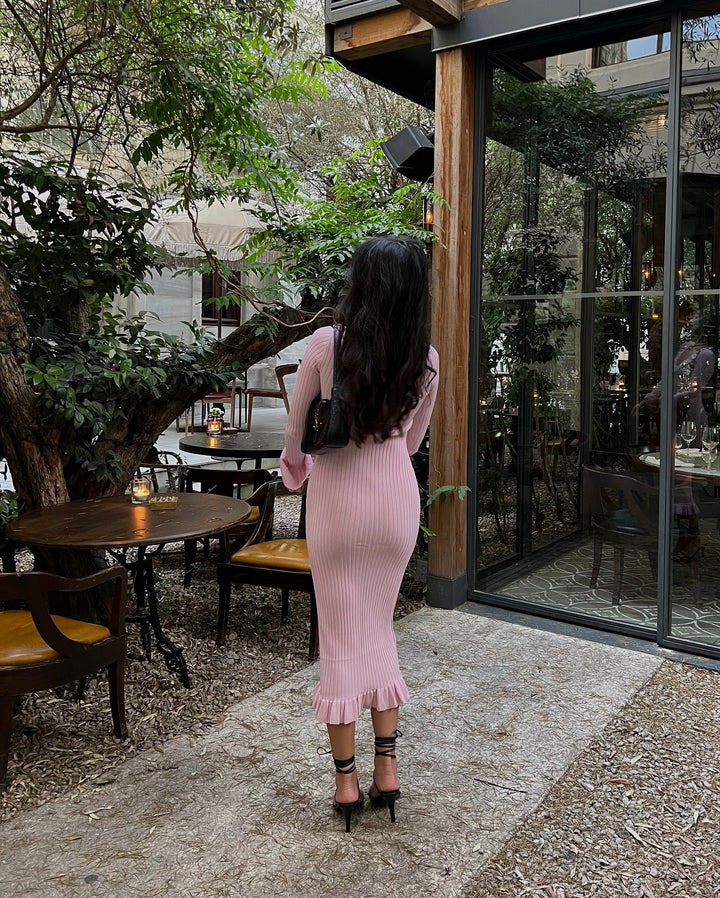 Neoma | Maternity Casual Long Sleeved Midi Dress