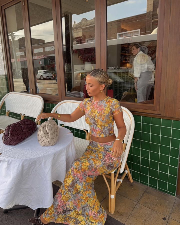 Amaris | Floral Print Two Piece Set